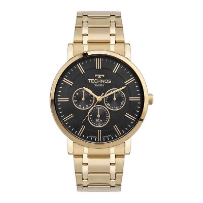 Relógio Technos Masculino Slim Dourado - 6P29AME/1P