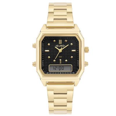 Relógio Euro Feminino Fashion Fit Sporty Dourado - EUBJ3718AA/4P