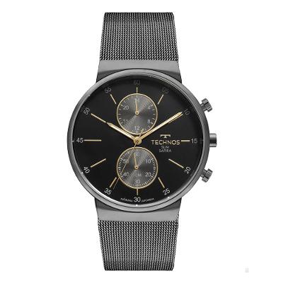 Relogio Technos Masculino Slim Grafite - VD36AC/1F