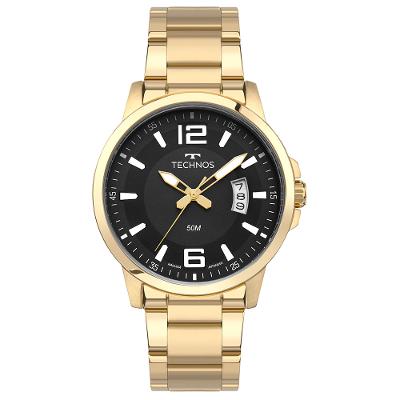 Relógio Technos Masculino Racer Basico Dourado - 2315LAS/1P