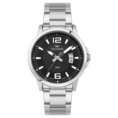 Relógio Technos Masculino Racer Basico Prata - 2315LAR/1P
