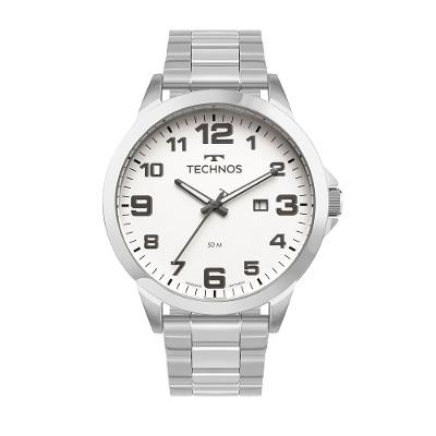Relógio Technos Masculino Militar Prata - 2115TXM/1K