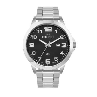 Relógio Technos Masculino Militar Prata - 2115TXM/1P