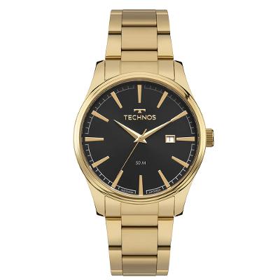 Relógio Technos Masculino Steel Dourado - 2115TZH/1P