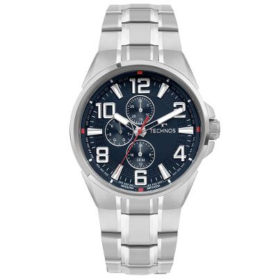 Relógio Technos Masculino Skymaster Prata - 6P27DUT/1A