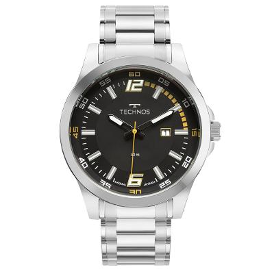 Relógio Technos Masculino Racer Prata - 2115NBB/1P