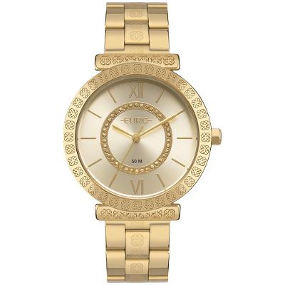 Relógio Euro Feminino Glitz Dourado - EU2036YUX/4D
