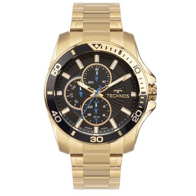 Relógio Technos Masculino Racer Dourado - 6P27DUV/1P