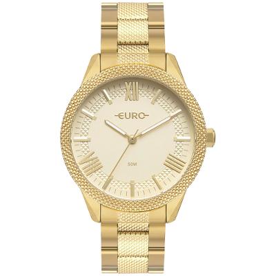 Relógio Euro Feminino Glitz Dourado - EU2036YUZ/4D