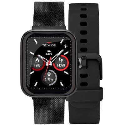 Smartwatch Technos Connect MAX Preto - TMAXAS/8P