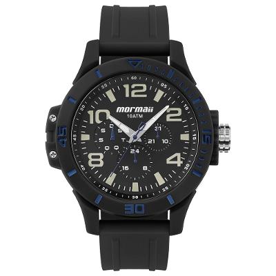 Relógio Mormaii Masculino Casual Preto - MO6P29AS/8A