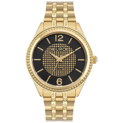 Relógio Euro Feminino Glitz Dourado - EU2035YXA/4P