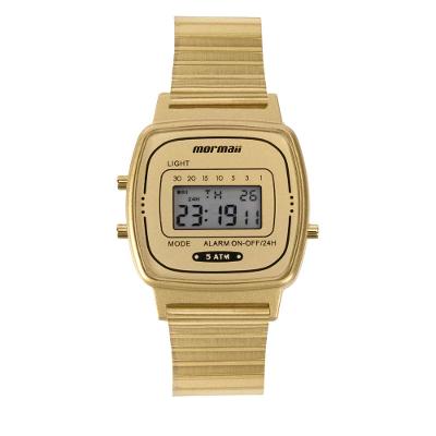 Relógio Mormaii Feminino Vintage Dourado - MO13722/7D
