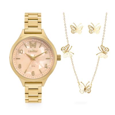 Kit Condor Feminino Mimos E Sutilezas Dourado - CO2036MXL/K4J