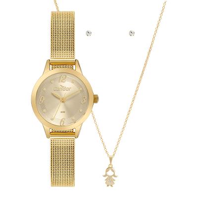 Kit Condor Feminino Mini Dourado - CO2035NPU/K4X