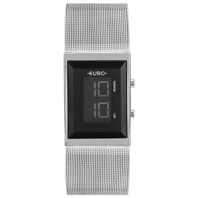 Relógio Euro Feminino Fashion Fit Glam Prata - EUBJF313AB/4K
