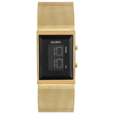 Relógio Euro Feminino Fashion Fit Glam Dourado - EUBJF313AA/4D