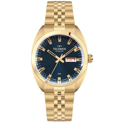 Relógio Technos Masculino Automatico Dourado - 8205ON/1A