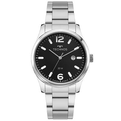 Relógio Technos Masculino Steel Prata - 2115TZU/1P