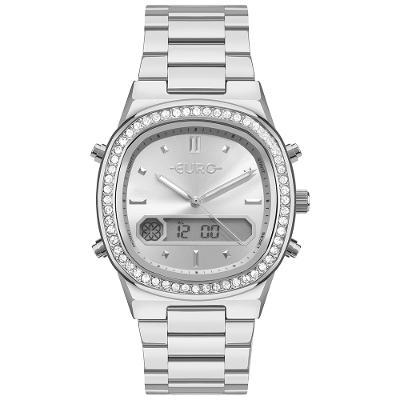 Relógio Euro Feminino Fashion Fit Sporty Prata - EUBJ3890ABB/4K
