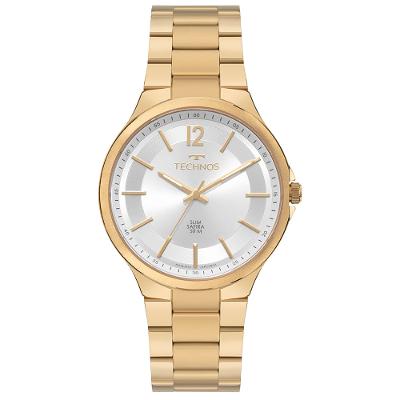 Relógio Technos Masculino Slim Dourado - GL32BK/1K