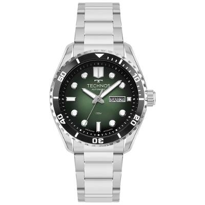 Relógio Technos Masculino Automático Prata - 8205OX/1V