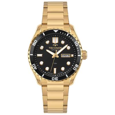 Relógio Technos Masculino Automático Dourado - 8205OZ/1P