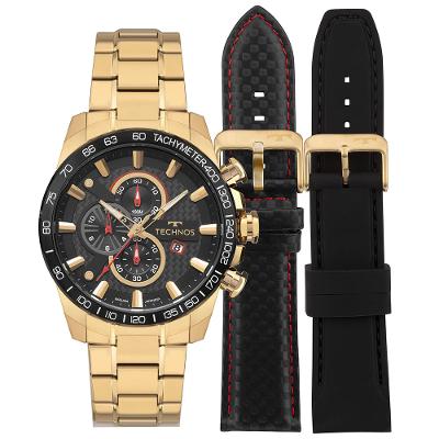 Relógio Technos Masculino Ts Carbon Dourado - OS1ABR/T1P