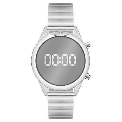 Relógio Euro Feminino Fashion Fit Reflexos Prata - EUDS8054AN/4K