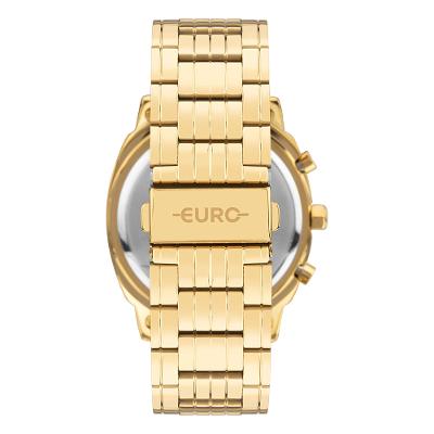 Relógio Euro Feminino Big Case Dourado - EUJS15AA/4D