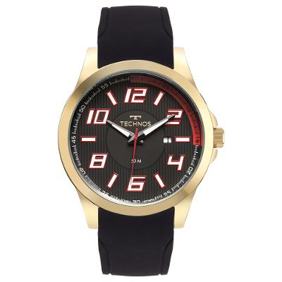 Relógio Technos Masculino Racer Basico Dourado - 2115UAE/2P