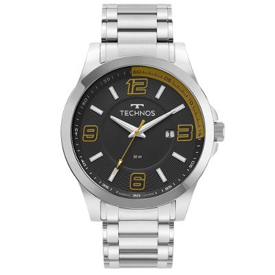 Relógio Technos Masculino Racer Basico Prata - 2115KLM/1L