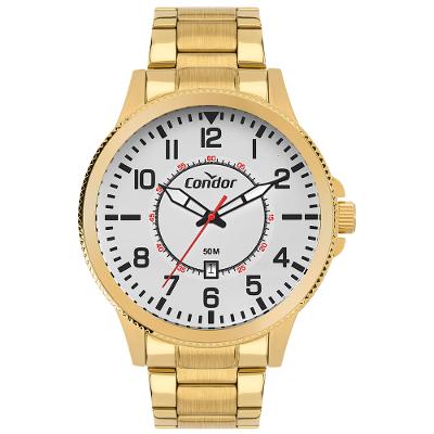 Relógio Condor Masculino Militar Dourado - CO2115MXU/4B