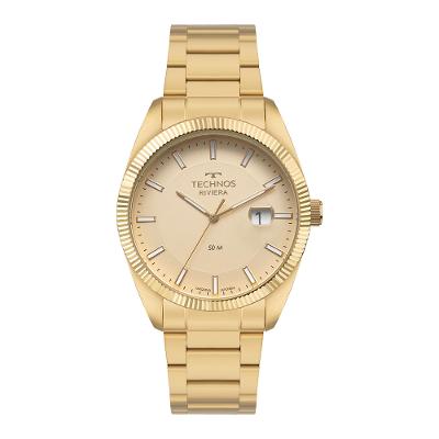 Relógio Technos Masculino Riviera Dourado - 2317AG/1X
