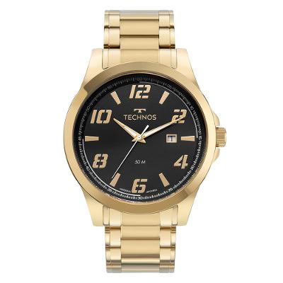 Relógio Technos Masculino Racer Dourado - 2115UAH/1P