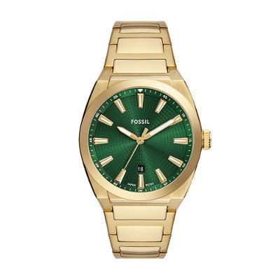 Relógio Fossil Masculino Everett Dourado - FS6090/1VN