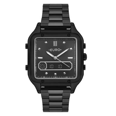 Relógio Euro Feminino Fashion Fit Sporty Preto - EUBJ3890ABC/4P