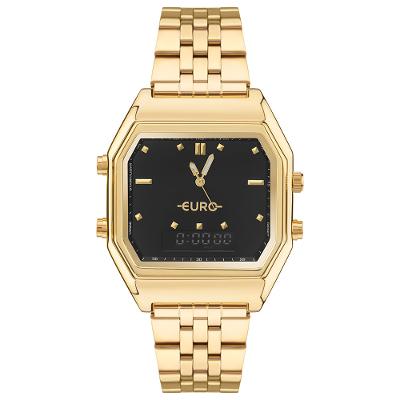 Relógio Euro Feminino Fashion Fit Sporty Dourado - EUBJ3718AF/4D