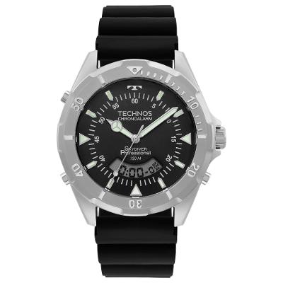 Relógio Technos Masculino Skydiver Prata - WT2050AYN/2P