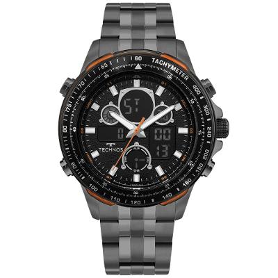Relógio Technos Masculino Digitech Grafite - BJ4130AC/1P