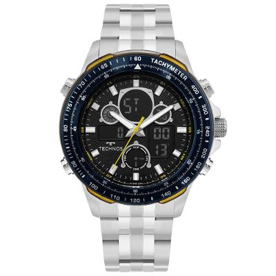 Relógio Technos Masculino Digitech Prata - BJ4130AB/1P