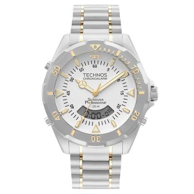 Relógio Technos Masculino Skydiver Bicolor - WT2050AXN/1B