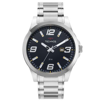 Relógio Technos Masculino Racer Prata - 2115MOLS/1A