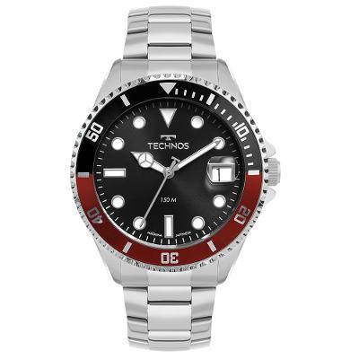 Relógio Technos Masculino Acqua Prata - 2415EF/1P
