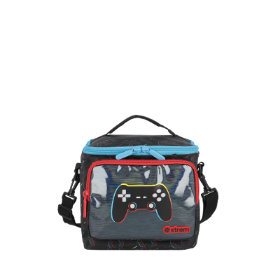Lancheira Infantil Térmica Oregon Gamer Preta