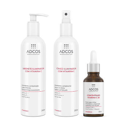 Tratamento Facial Intensivo de Vitamina C para Pele Normal  a Seca