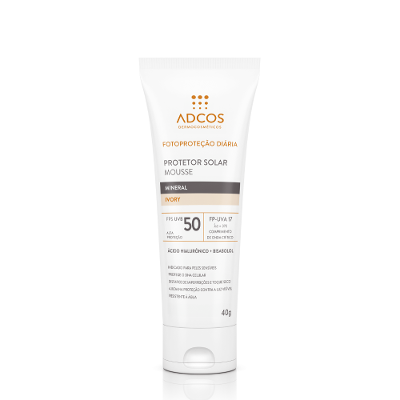Protetor Solar Mousse Tonalizante FPS 50 - Mineral