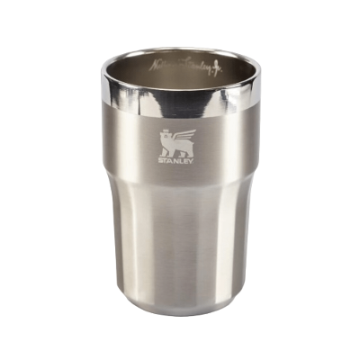 Copo Térmico Happy Hour em Aço Inox 384ml Stanley Prata