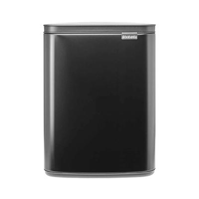 Lixeira BO Bin em Aço 12 Litros Brabantia Preta