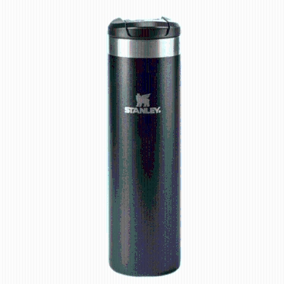 Garrafa Térmica Aerolight Black Glimmer 519ml Stanley Preta